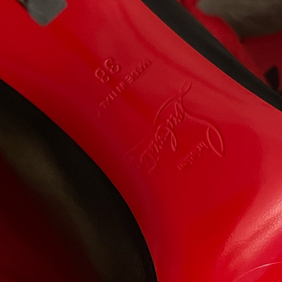 Christian Louboutin Hot Chick 100 Nappa | 38 (US7.5) 100mm pumps - Picture 6 of 9